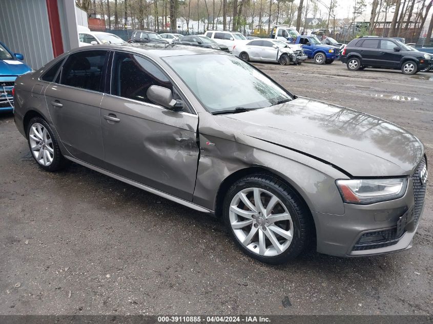 2014 AUDI A4 2.0T PREMIUM - WAUAFAFL4EN019782