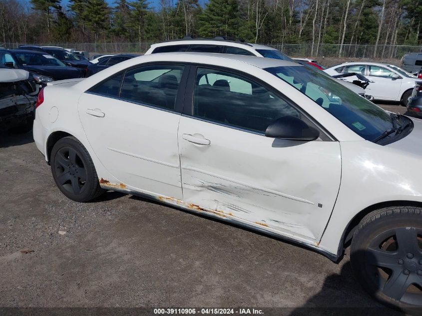 2007 Pontiac G6 VIN: 1G2ZG58B874196072 Lot: 39110906