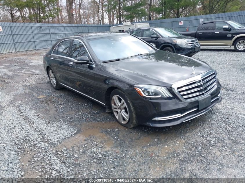 2018 Mercedes-Benz S 450 4Matic VIN: WDDUG6EB3JA364392 Lot: 39110948