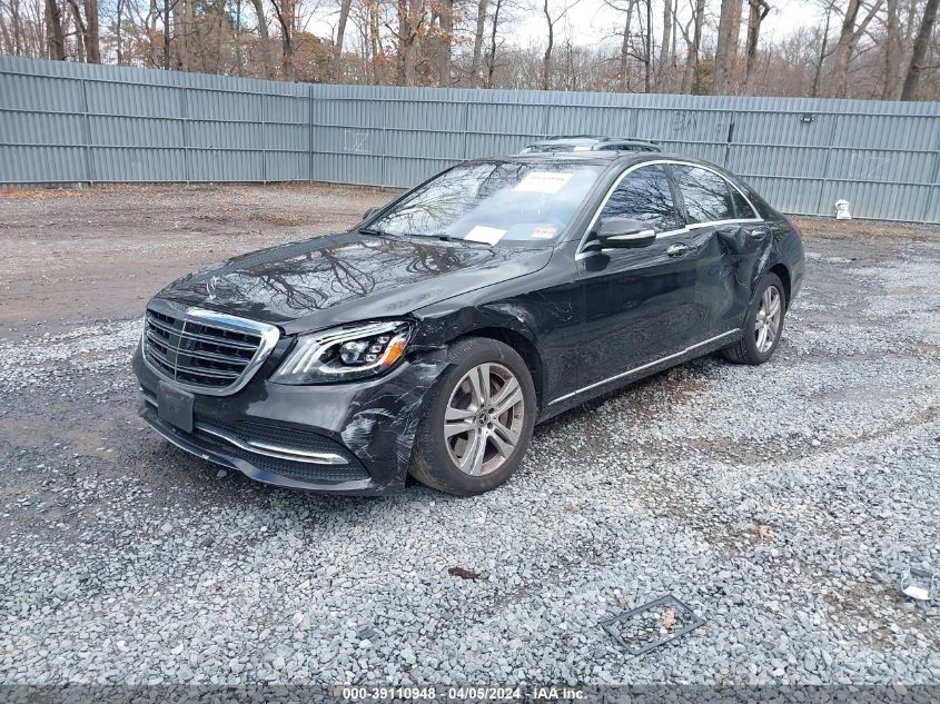 2018 Mercedes-Benz S 450 4Matic VIN: WDDUG6EB3JA364392 Lot: 39110948