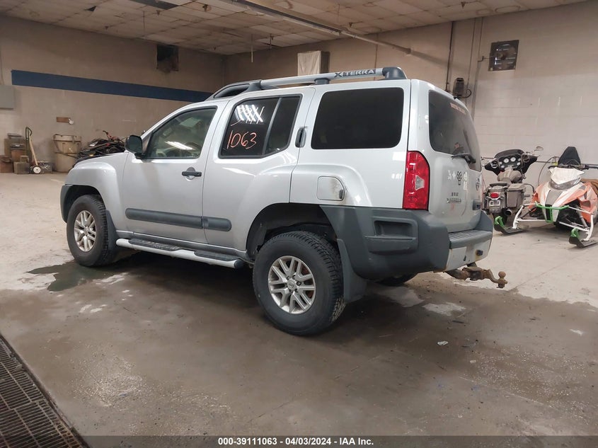 2015 Nissan Xterra S VIN: 5N1AN0NW9FN651900 Lot: 39111063