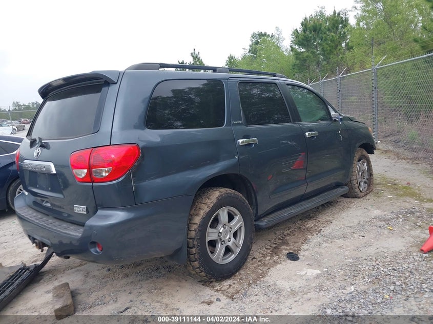 2008 Toyota Sequoia Limited 5.7L V8 VIN: 5TDZY68A28S007721 Lot: 39111144