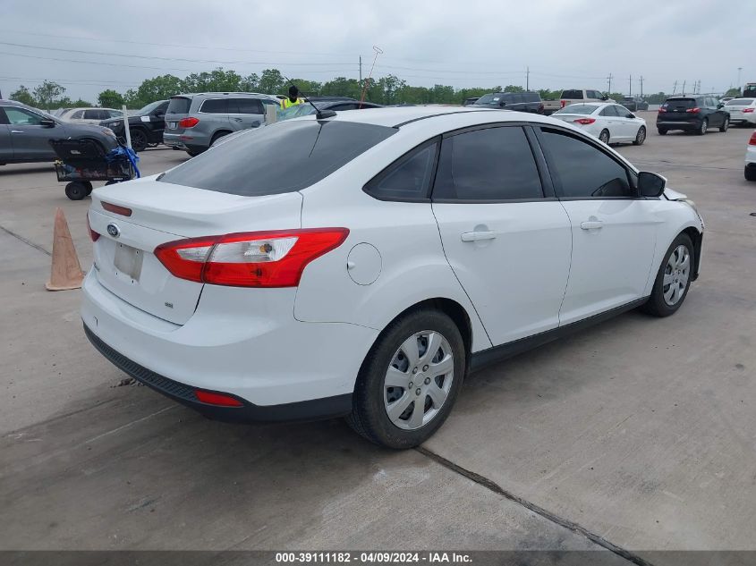 2012 Ford Focus Se VIN: 1FAHP3F24CL186515 Lot: 39111182