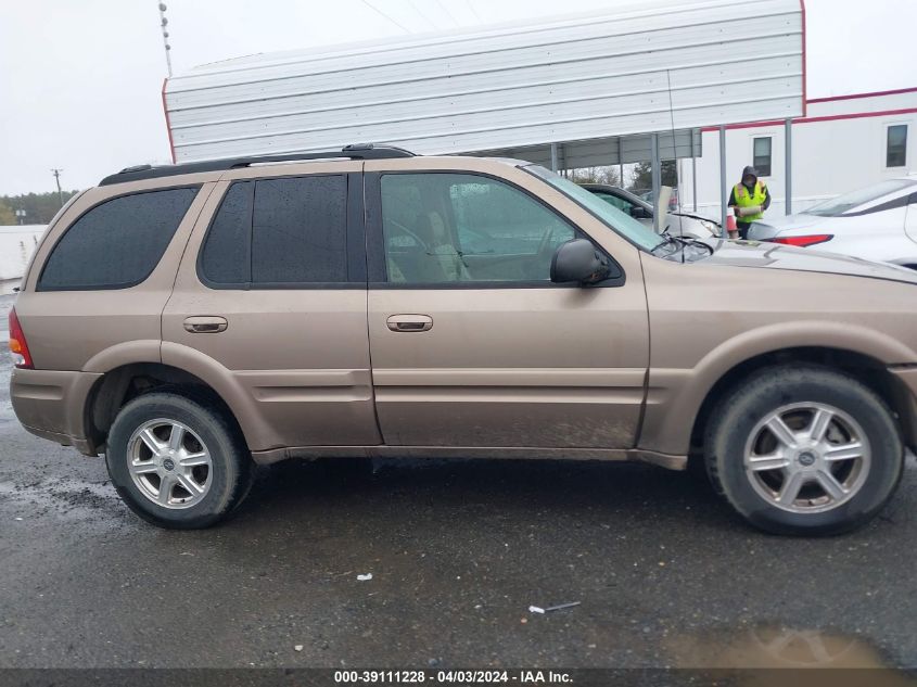 2003 Oldsmobile Bravada VIN: 1GHDT13S332275294 Lot: 39111228