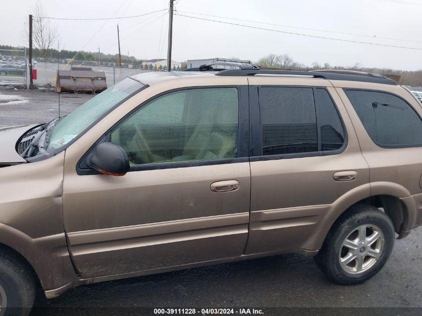 2003 Oldsmobile Bravada VIN: 1GHDT13S332275294 Lot: 39111228