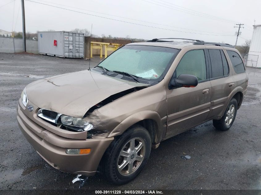 2003 Oldsmobile Bravada VIN: 1GHDT13S332275294 Lot: 39111228