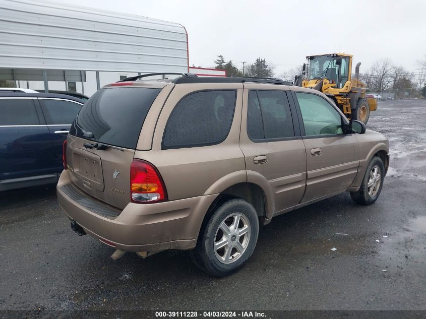 2003 Oldsmobile Bravada VIN: 1GHDT13S332275294 Lot: 39111228