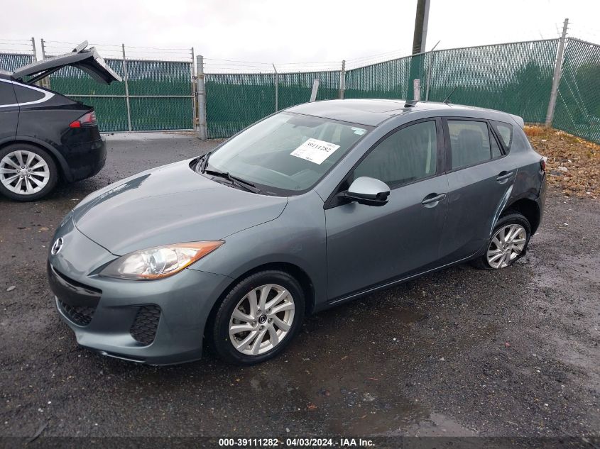 2013 Mazda Mazda3 I Touring VIN: JM1BL1L70D1750934 Lot: 39111282