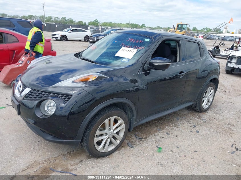 2015 Nissan Juke Sv VIN: JN8AF5MR4FT507522 Lot: 39111291