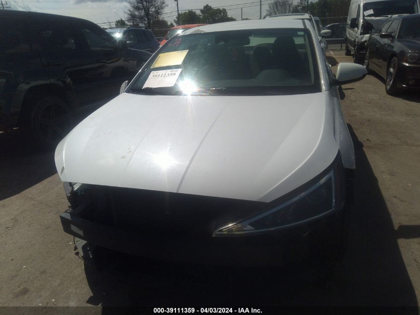 2020 Hyundai Elantra Sel VIN: 5NPD84LFXLH507657 Lot: 39111359