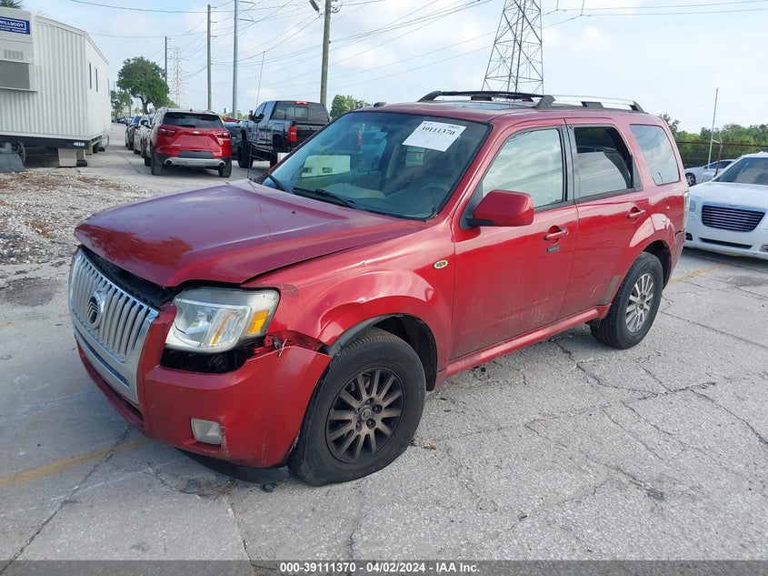 2009 Mercury Mariner Premier VIN: 4M2CU87799KJ06803 Lot: 39111370