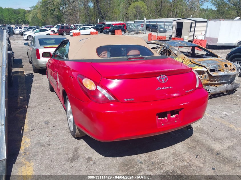 2004 Toyota Camry Solara Sle VIN: 4T1FA38PX4U029834 Lot: 39111429
