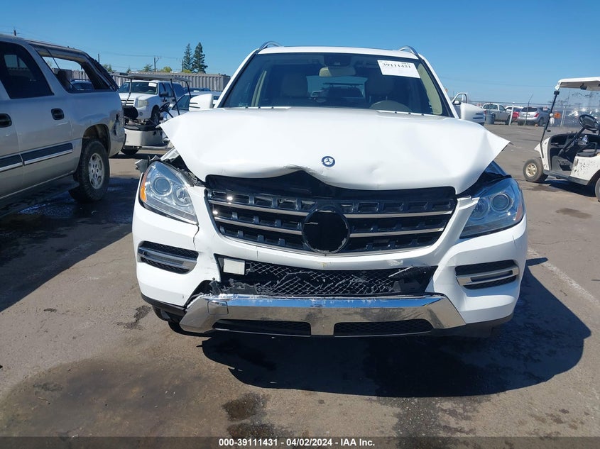 2014 MERCEDES-BENZ ML 350 4MATIC - 4JGDA5HB4EA429043