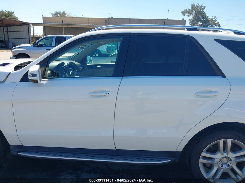 2014 MERCEDES-BENZ ML 350 4MATIC - 4JGDA5HB4EA429043