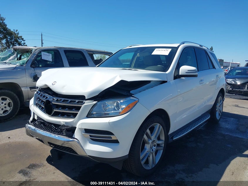 2014 MERCEDES-BENZ ML 350 4MATIC - 4JGDA5HB4EA429043