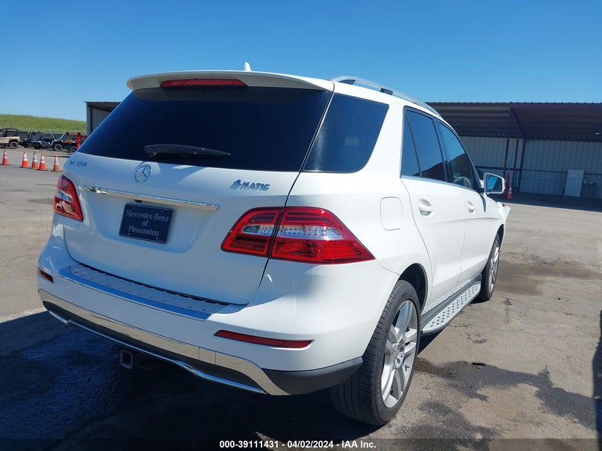 2014 MERCEDES-BENZ ML 350 4MATIC - 4JGDA5HB4EA429043