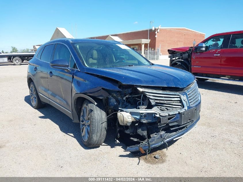 2018 Lincoln Mkc Reserve VIN: 5LMCJ3C97JUL04578 Lot: 39111432