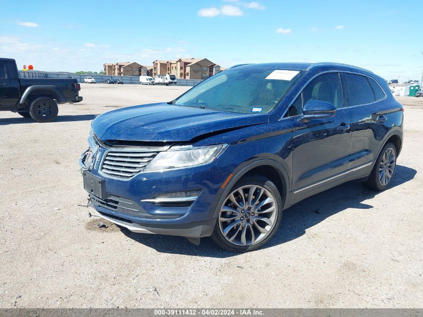 2018 Lincoln Mkc Reserve VIN: 5LMCJ3C97JUL04578 Lot: 39111432