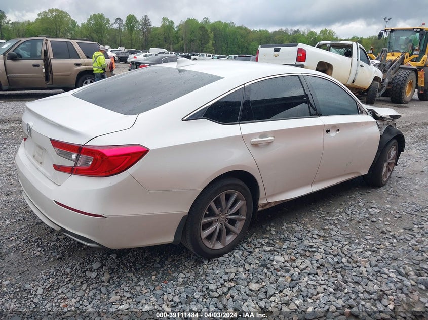 VIN 1HGCV1F16MA120391 2021 HONDA ACCORD LX