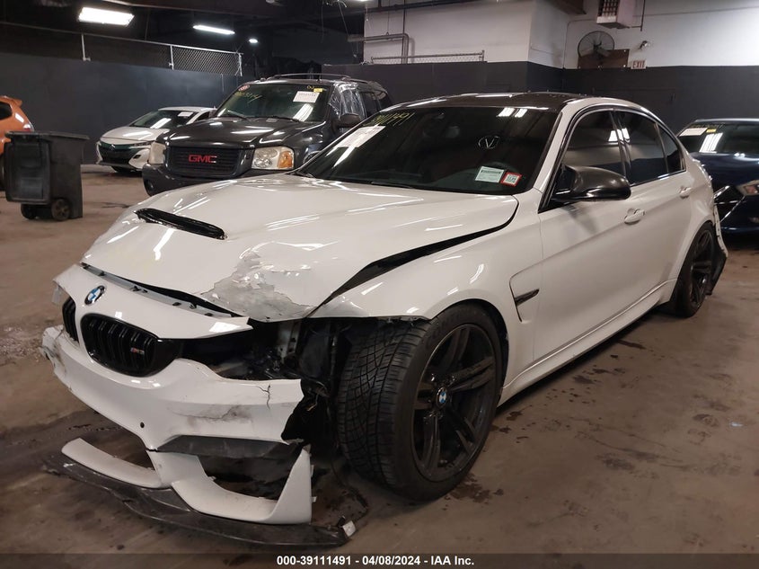 2018 BMW M3 Cs VIN: WBS8M9C55J5J78051 Lot: 39111491