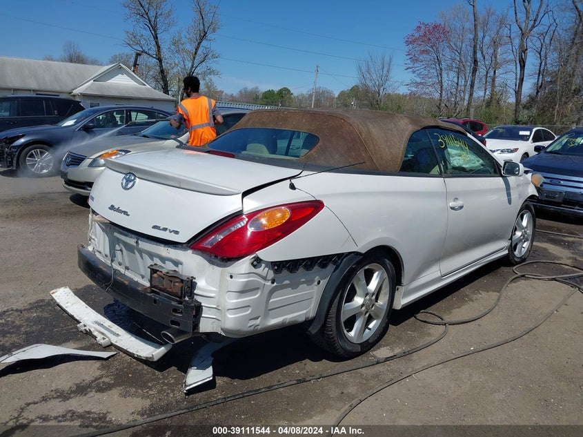 2006 Toyota Camry Solara Sle VIN: 4T1FA38P56U073873 Lot: 39111544