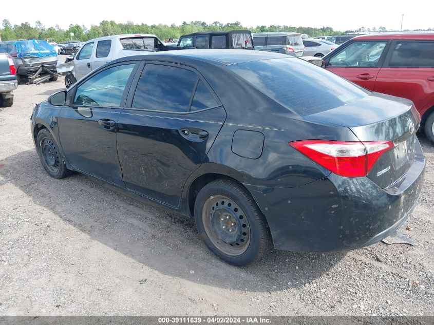 5YFBURHE8EP170301 | 2014 TOYOTA COROLLA