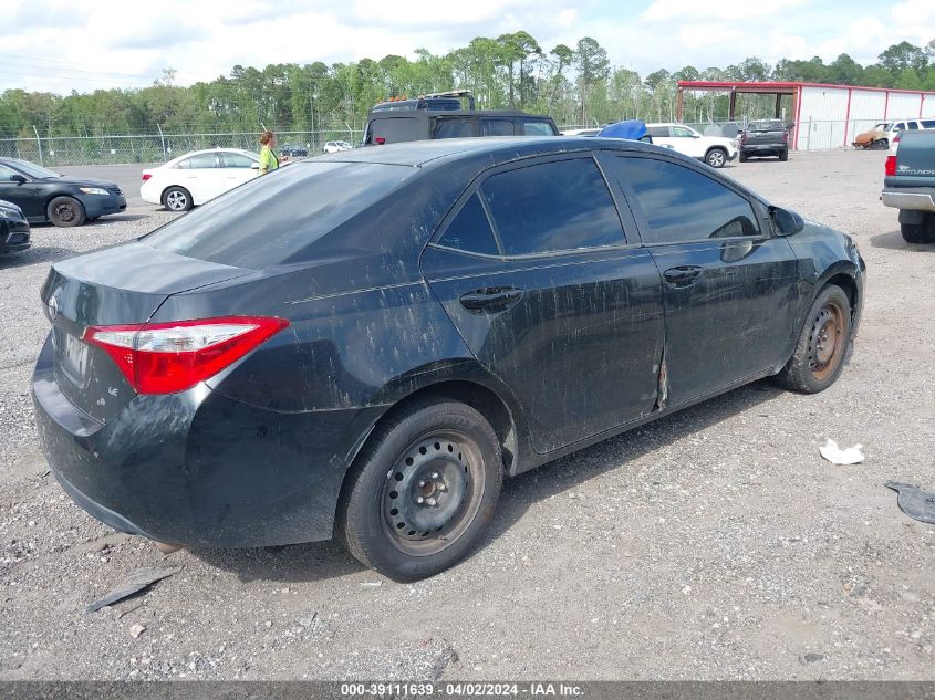 5YFBURHE8EP170301 | 2014 TOYOTA COROLLA