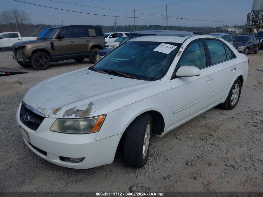 5NPEU46F97H166172 | 2007 HYUNDAI SONATA