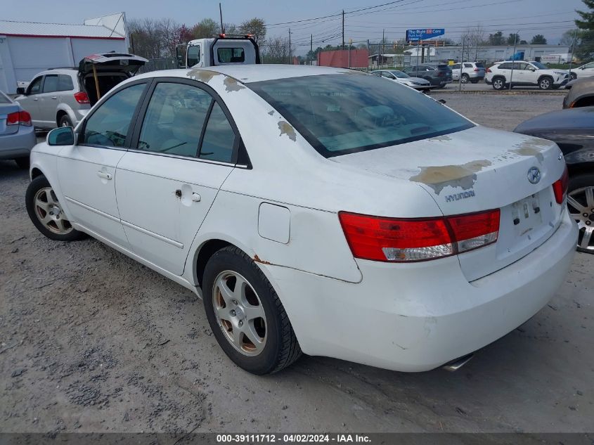 5NPEU46F97H166172 | 2007 HYUNDAI SONATA