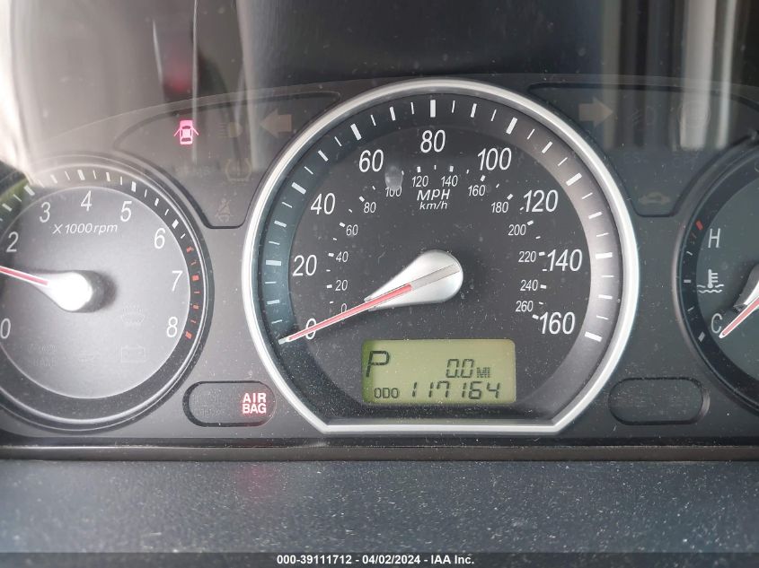 5NPEU46F97H166172 | 2007 HYUNDAI SONATA