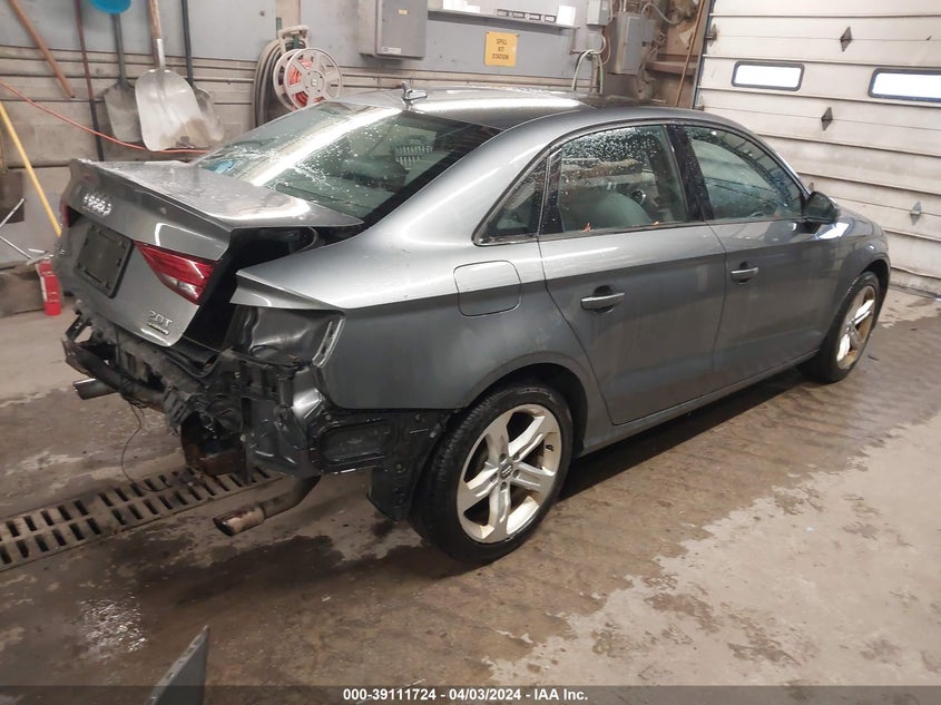 2017 Audi A3 2.0T Premium VIN: WAUB8GFF0H1032939 Lot: 39111724
