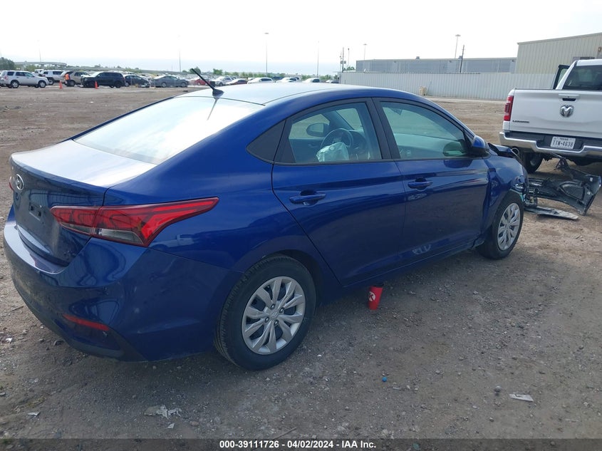 VIN 3KPC24A64ME131138 2021 HYUNDAI ACCENT SE