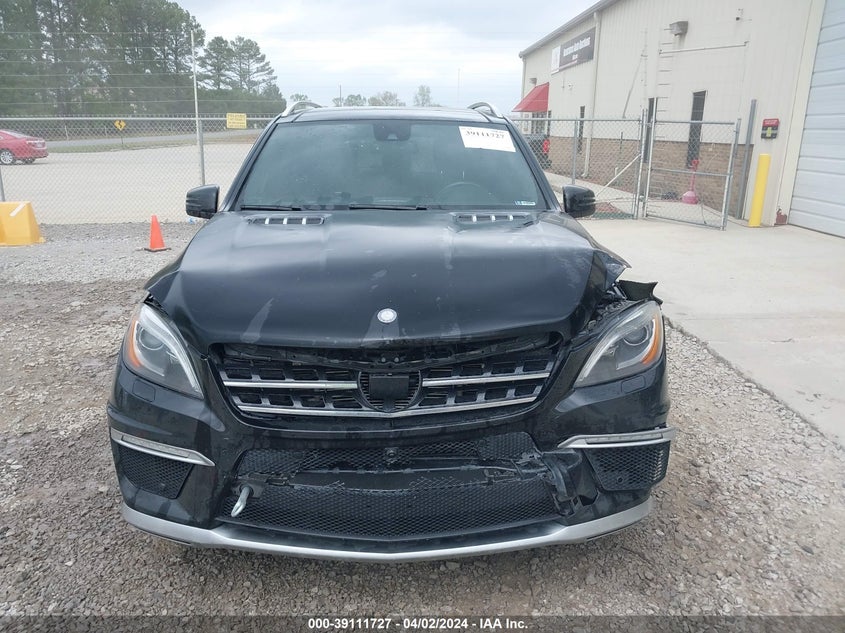 2015 MERCEDES-BENZ ML 63 AMG 4MATIC - 4JGDA7EB5FA483758