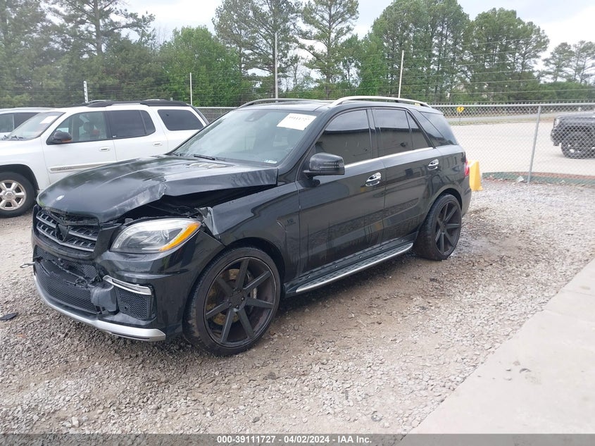 2015 MERCEDES-BENZ ML 63 AMG 4MATIC - 4JGDA7EB5FA483758