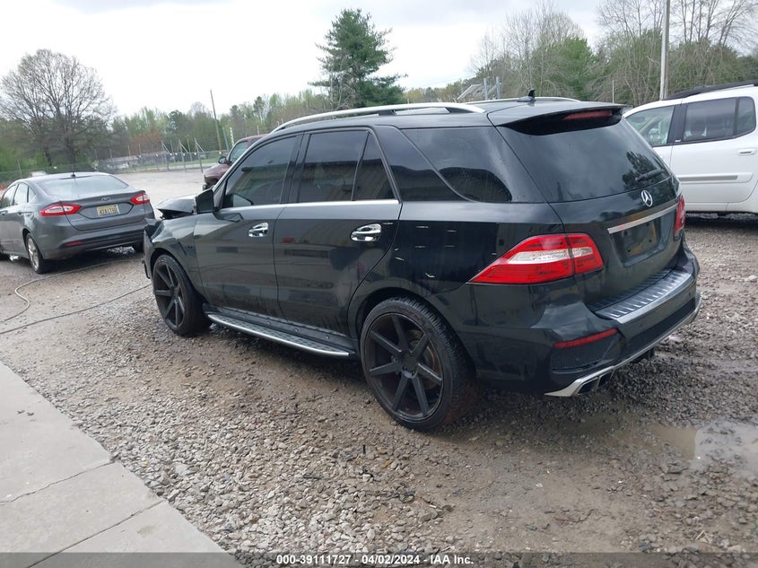 2015 MERCEDES-BENZ ML 63 AMG 4MATIC - 4JGDA7EB5FA483758