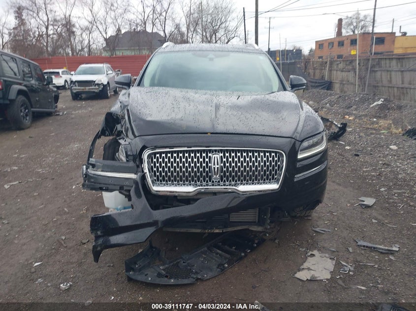 2022 LINCOLN NAUTILUS RESERVE - 2LMPJ8K95NBL11189