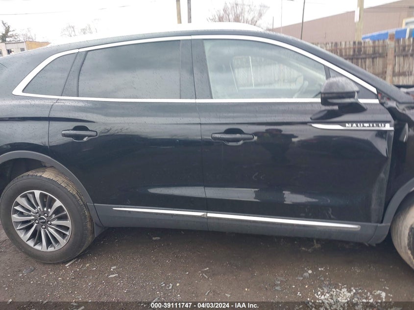 2022 LINCOLN NAUTILUS RESERVE - 2LMPJ8K95NBL11189