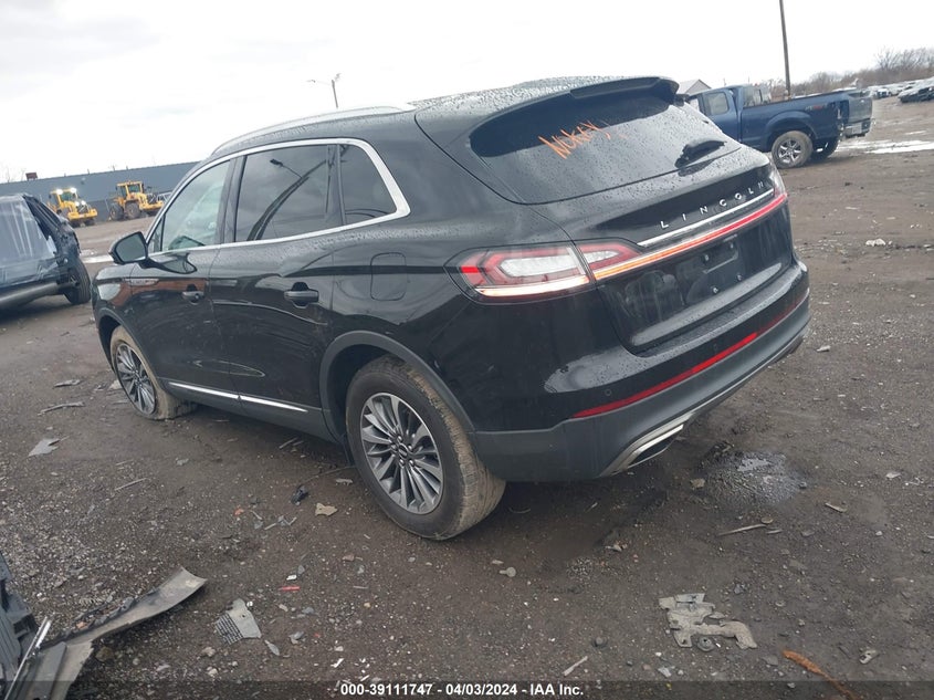 2022 LINCOLN NAUTILUS RESERVE - 2LMPJ8K95NBL11189