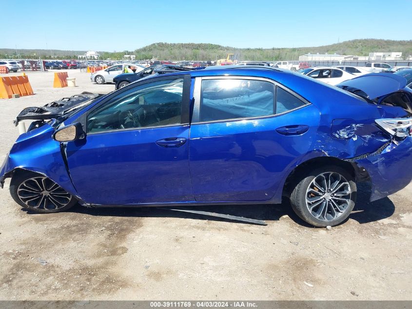 2016 Toyota Corolla S Plus VIN: 5YFBURHE6GP482930 Lot: 39111769