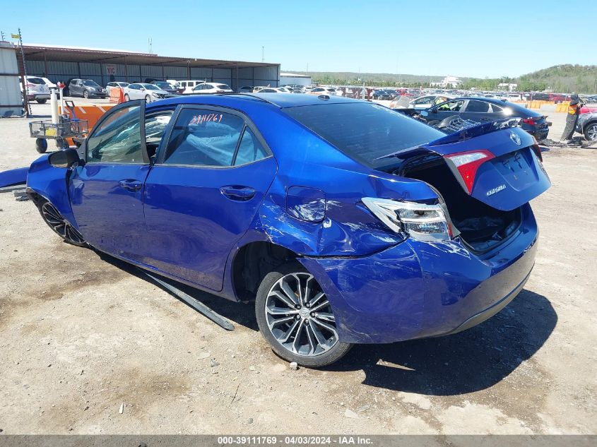 2016 Toyota Corolla S Plus VIN: 5YFBURHE6GP482930 Lot: 39111769