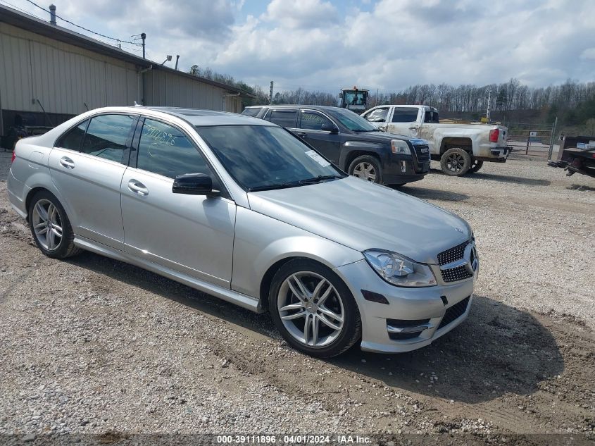 WDDGF8BB4CR196167 | 2012 MERCEDES-BENZ C 300