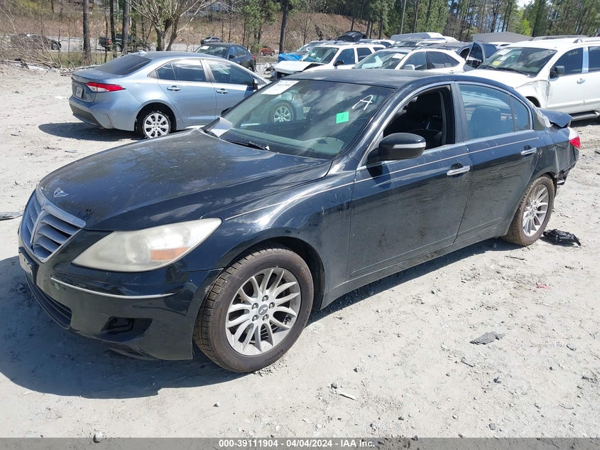 2009 Hyundai Genesis 3.8 VIN: KMHGC46E39U068374 Lot: 39111904