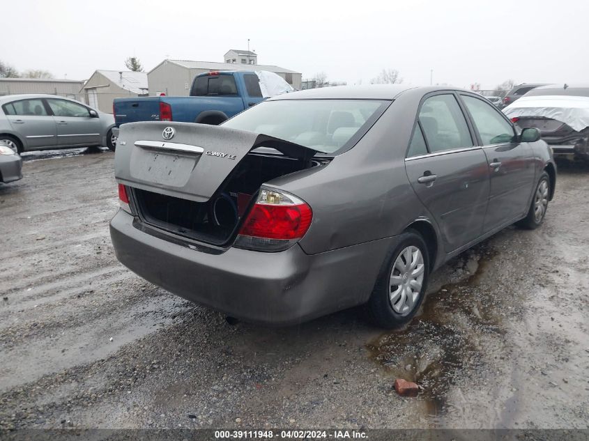 2005 Toyota Camry Le VIN: 4T1BE32K25U540911 Lot: 39111948