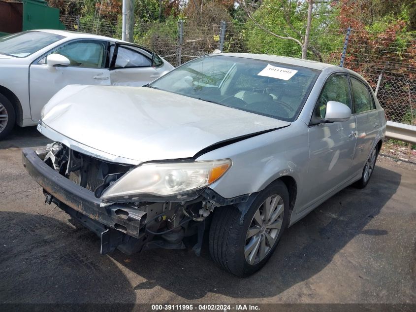 4T1BK3DB5BU395249 | 2011 TOYOTA AVALON