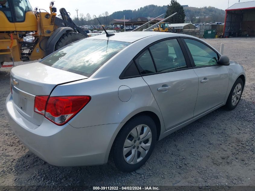 1G1PB5SH8D7153238 | 2013 CHEVROLET CRUZE