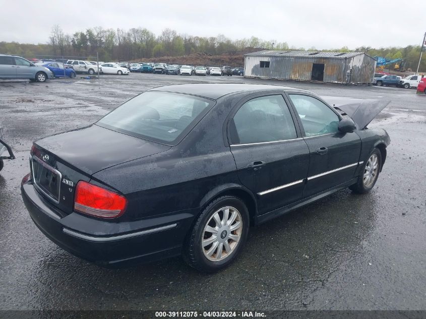 2005 Hyundai Sonata Gls/Lx VIN: KMHWF35H55A141085 Lot: 39112075