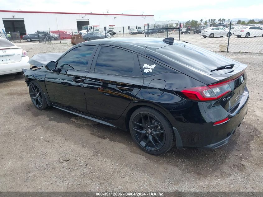 2023 HONDA CIVIC 2.0L I-4 DI, DOHC, V(VIN: 19XFL2H89PE004282