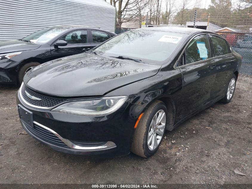 1C3CCCAG6GN188378 | 2016 CHRYSLER 200