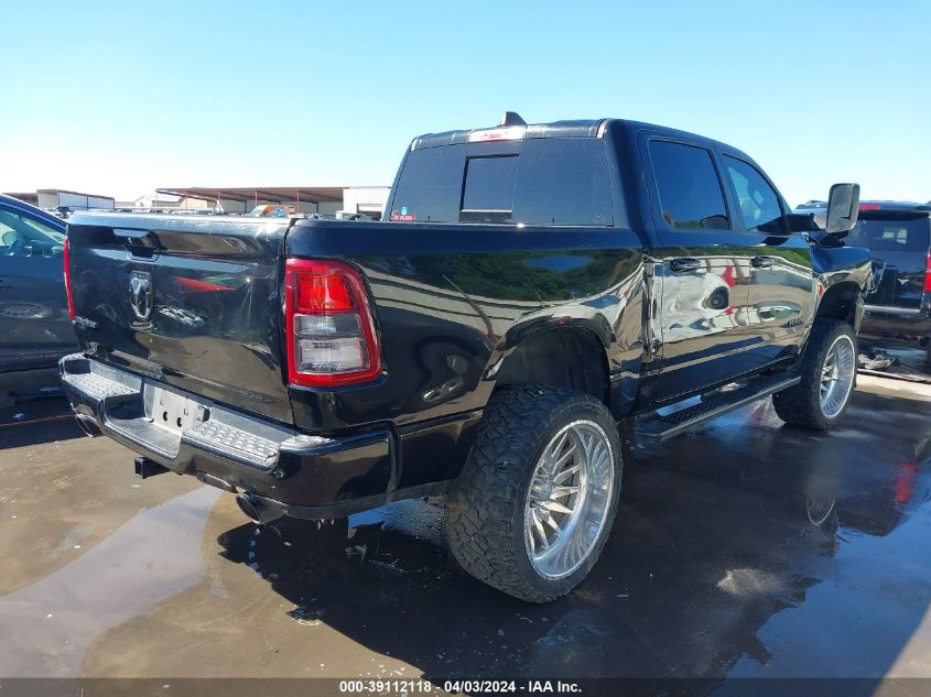 2019 Ram 1500 Big Horn/Lone Star 4X2 5'7 Box VIN: 1C6RREFT8KN581286 Lot: 39112118