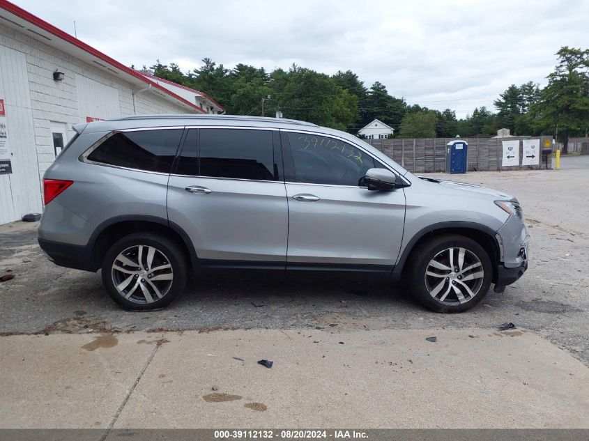 2017 Honda Pilot Touring VIN: 5FNYF6H94HB064787 Lot: 39112132